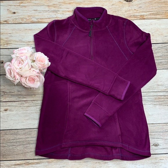 NEW ladies fleece half zip pullover - Picture 1 of 4